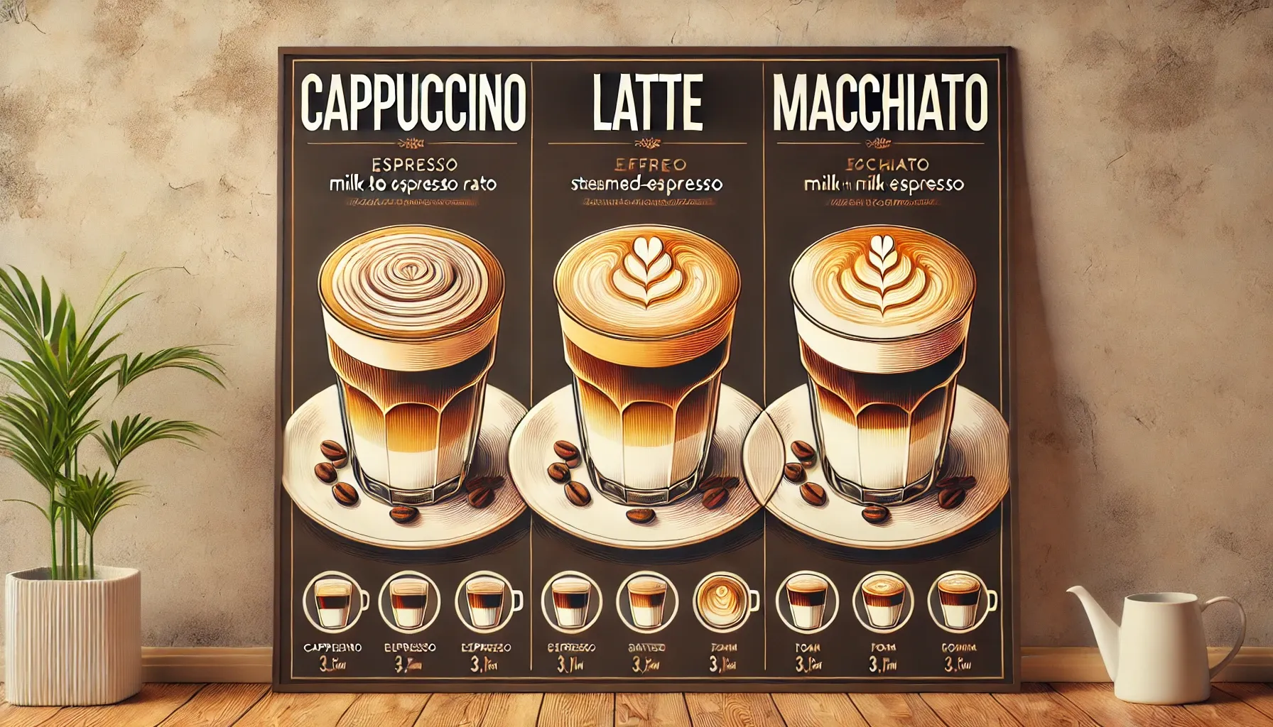 What’s the Difference? Cappuccino vs. Latte vs. Macchiato
