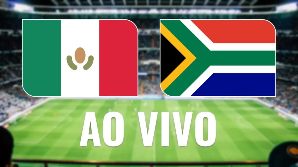 México x África do Sul onde assistir